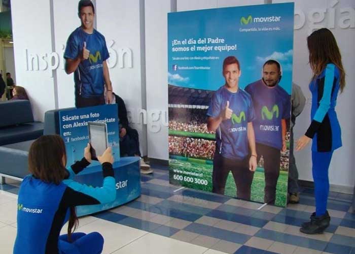 Movistar – Activación día del padre, Mall Plaza