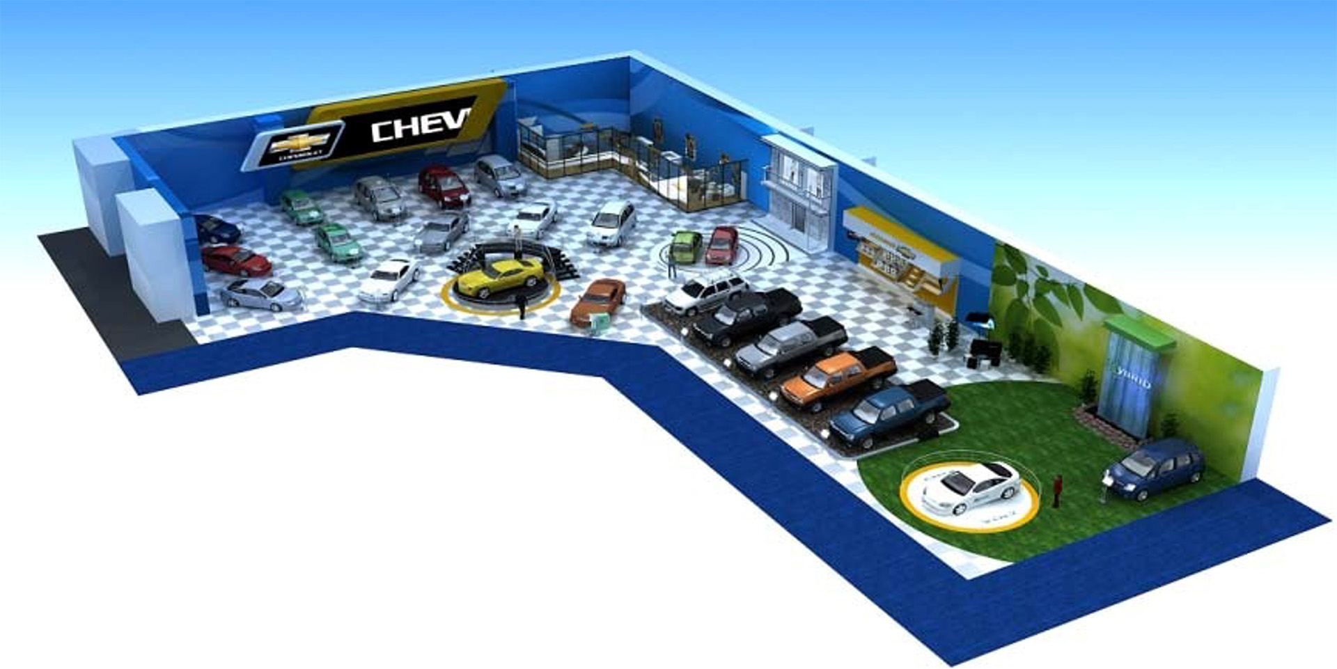 Chevrolet – Diseño y realización de stand